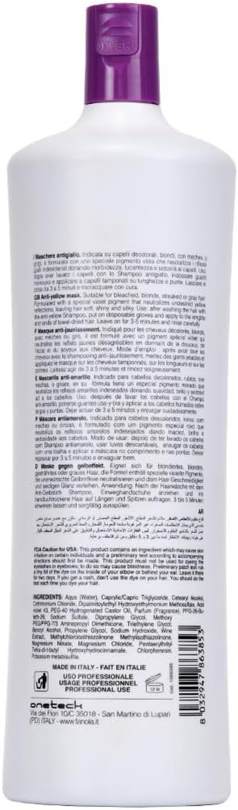 No Yellow - No-Yellow Mask, 1000 Ml, Extra Violet Pigment