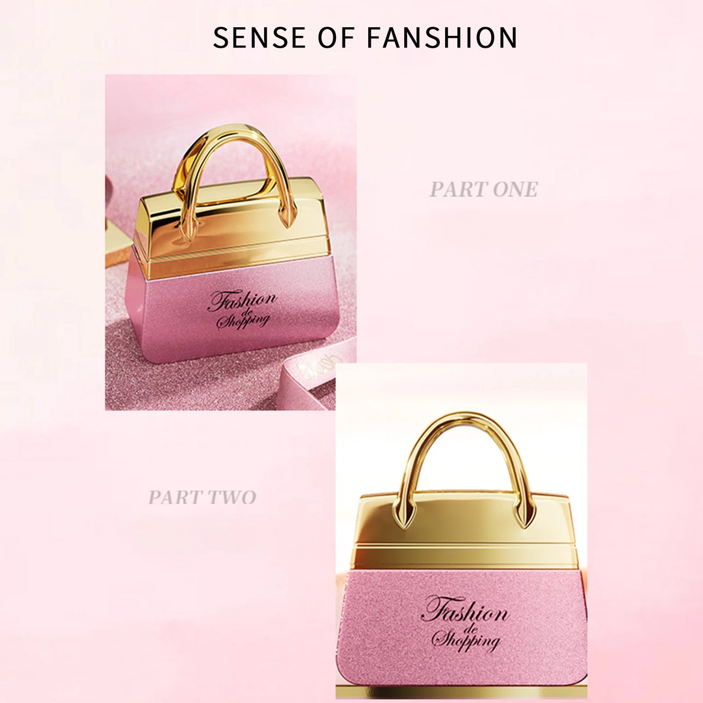 Pink Bag Eau De Parfum Spray Natural Fragrance Parfum with Gift Box Package Lasting and Charming Personal Perfume for Women And