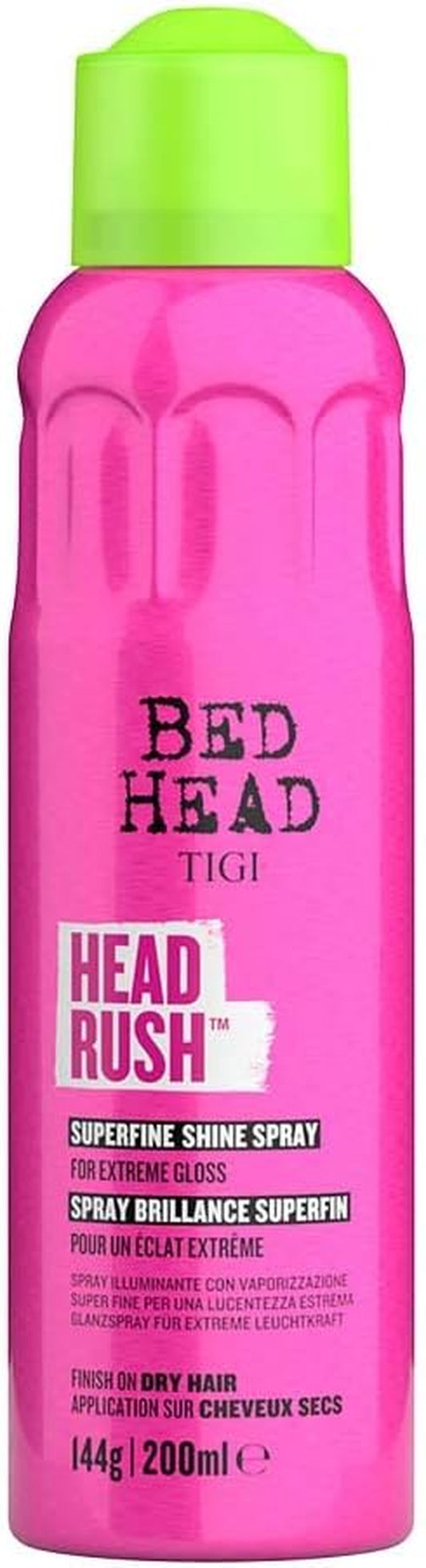Bed Head by  Headrush Shine Spray – Lightweight Shine Spray for Smooth, Glossy Hair – 200 Ml