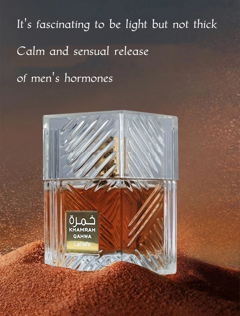 Lattafa Khamrah Qahwa Khamrah Dukhan Eau De Parfum Sprays3.4 OZ DoubleDepth Double DesireFiery Gourmand Unforgettable Bundle