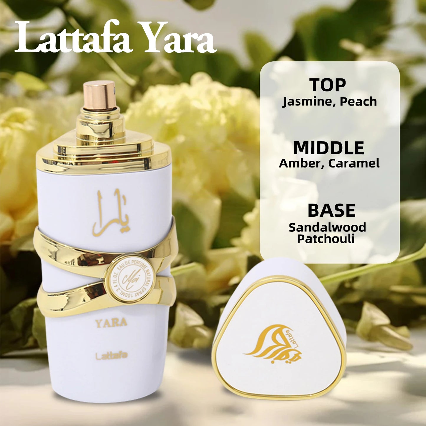 2025 New Arrival Lattafa Asad Bourbon Original Arab Perfumes For Unisex Eau de Parfum Spray Lattafa Yara Arabian Perfume 100ML