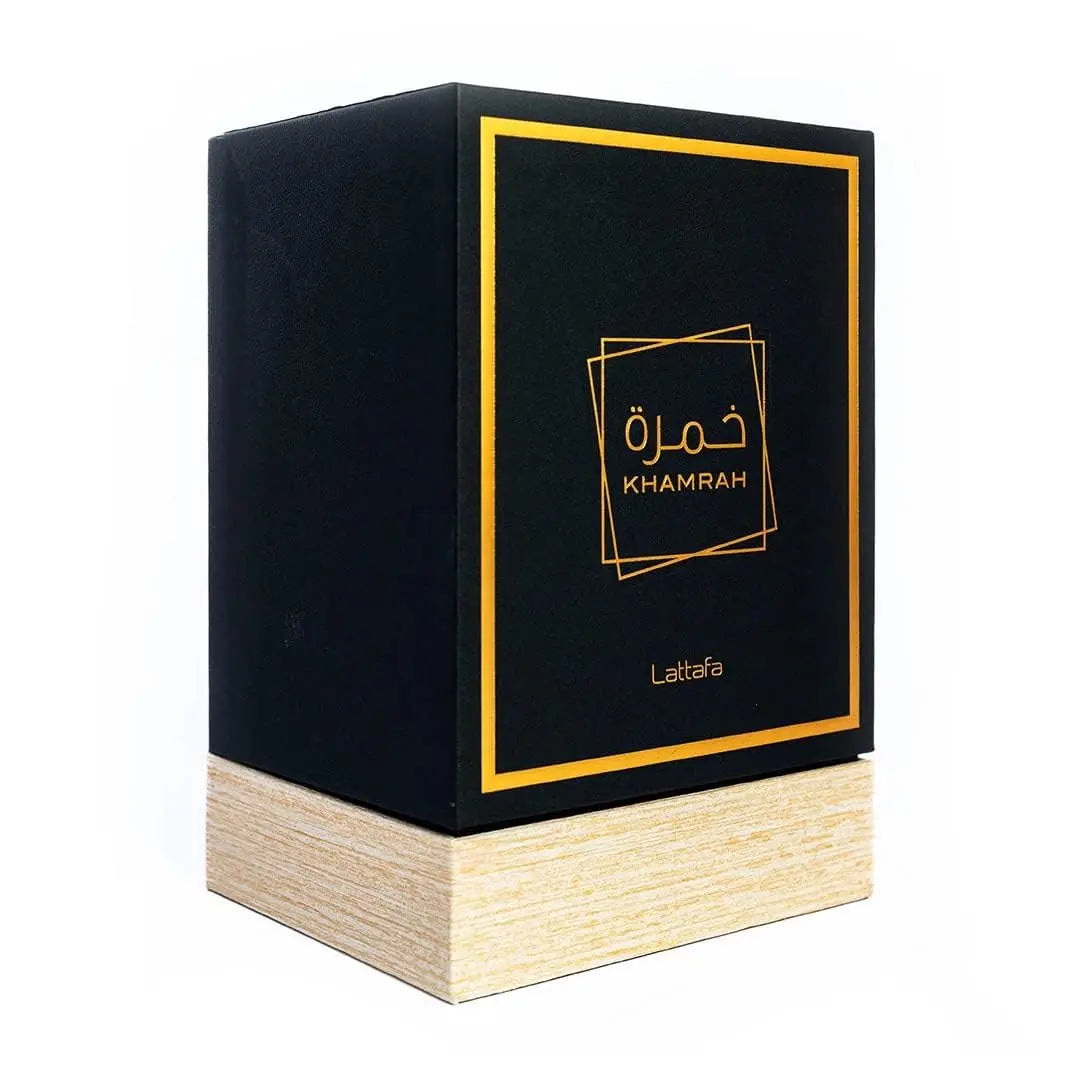 Lattafa Khamrah Qahwa Khamrah Dukhan Eau De Parfum Sprays3.4 OZ DoubleDepth Double DesireFiery Gourmand Unforgettable Bundle