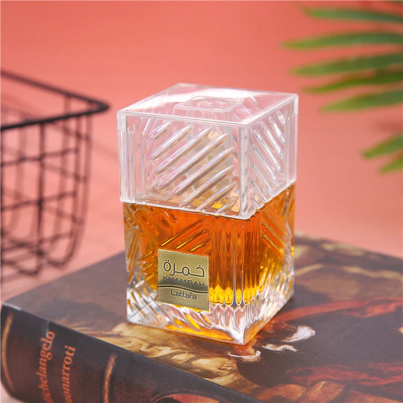 Lattafa Khamrah Qahwa Khamrah Dukhan Eau De Parfum Sprays3.4 OZ DoubleDepth Double DesireFiery Gourmand Unforgettable Bundle