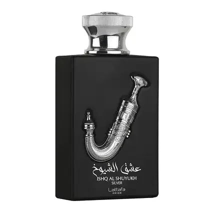 Ishq Al Shuyukh Silver by Lattafa Pride ORIGINAL Eau de Parfum  Sweet Spicy Notes Male Fragrance  Vanilla and Noble Woods