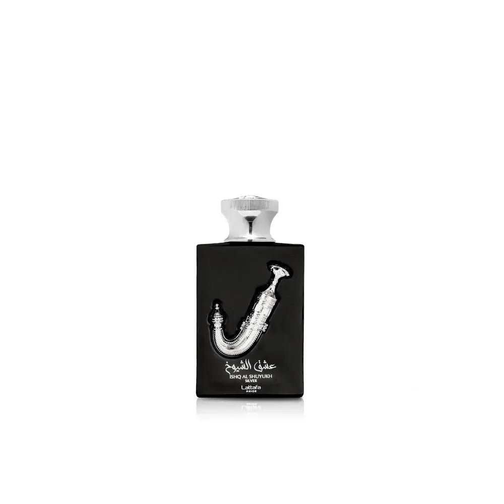 Ishq Al Shuyukh Silver by Lattafa Pride ORIGINAL Eau de Parfum  Sweet Spicy Notes Male Fragrance  Vanilla and Noble Woods