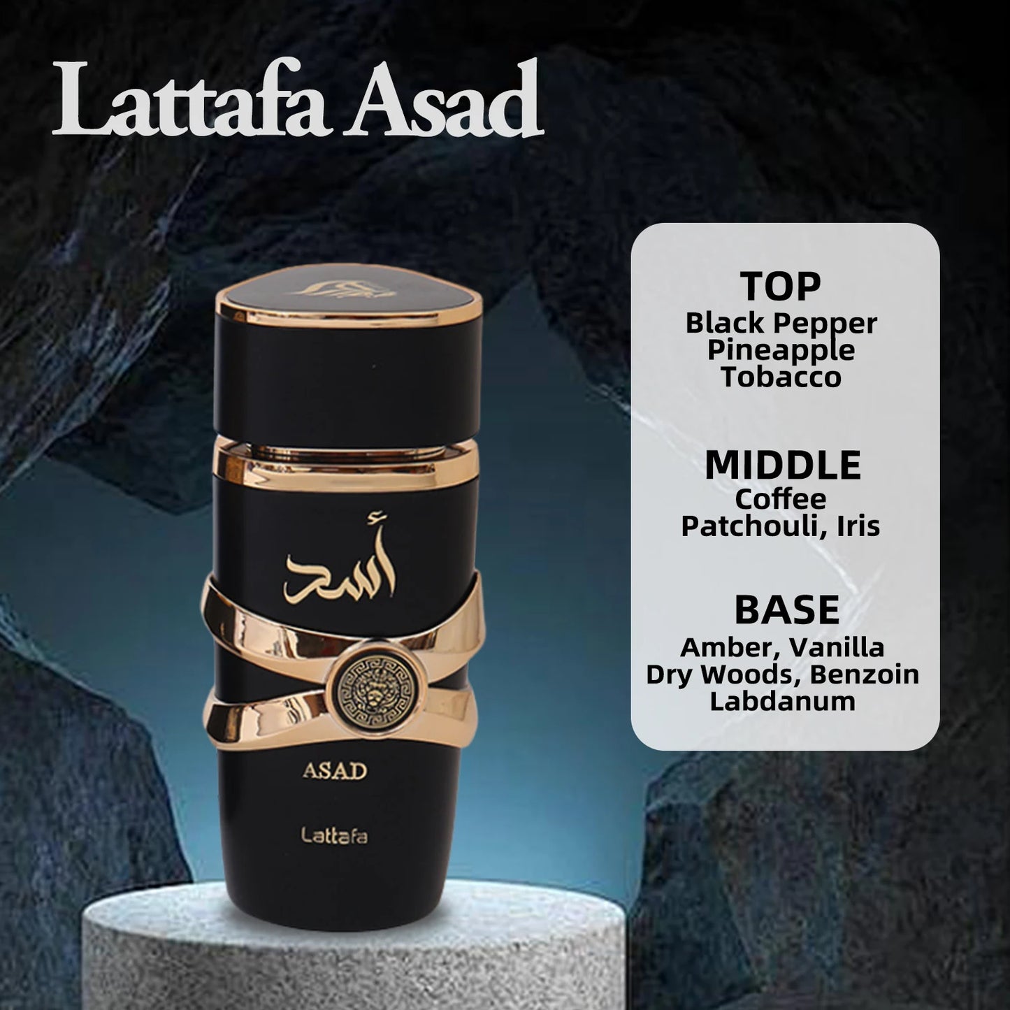 2025 New Arrival Lattafa Asad Bourbon Original Arab Perfumes For Unisex Eau de Parfum Spray Lattafa Yara Arabian Perfume 100ML
