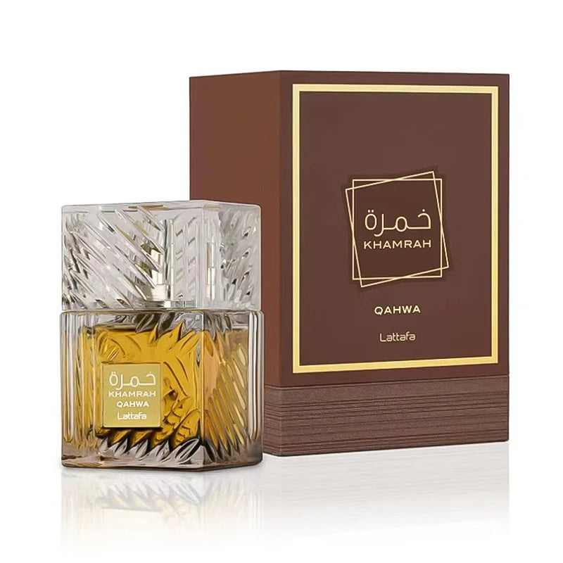 Lattafa Khamrah Qahwa Khamrah Dukhan Eau De Parfum Sprays3.4 OZ DoubleDepth Double DesireFiery Gourmand Unforgettable Bundle